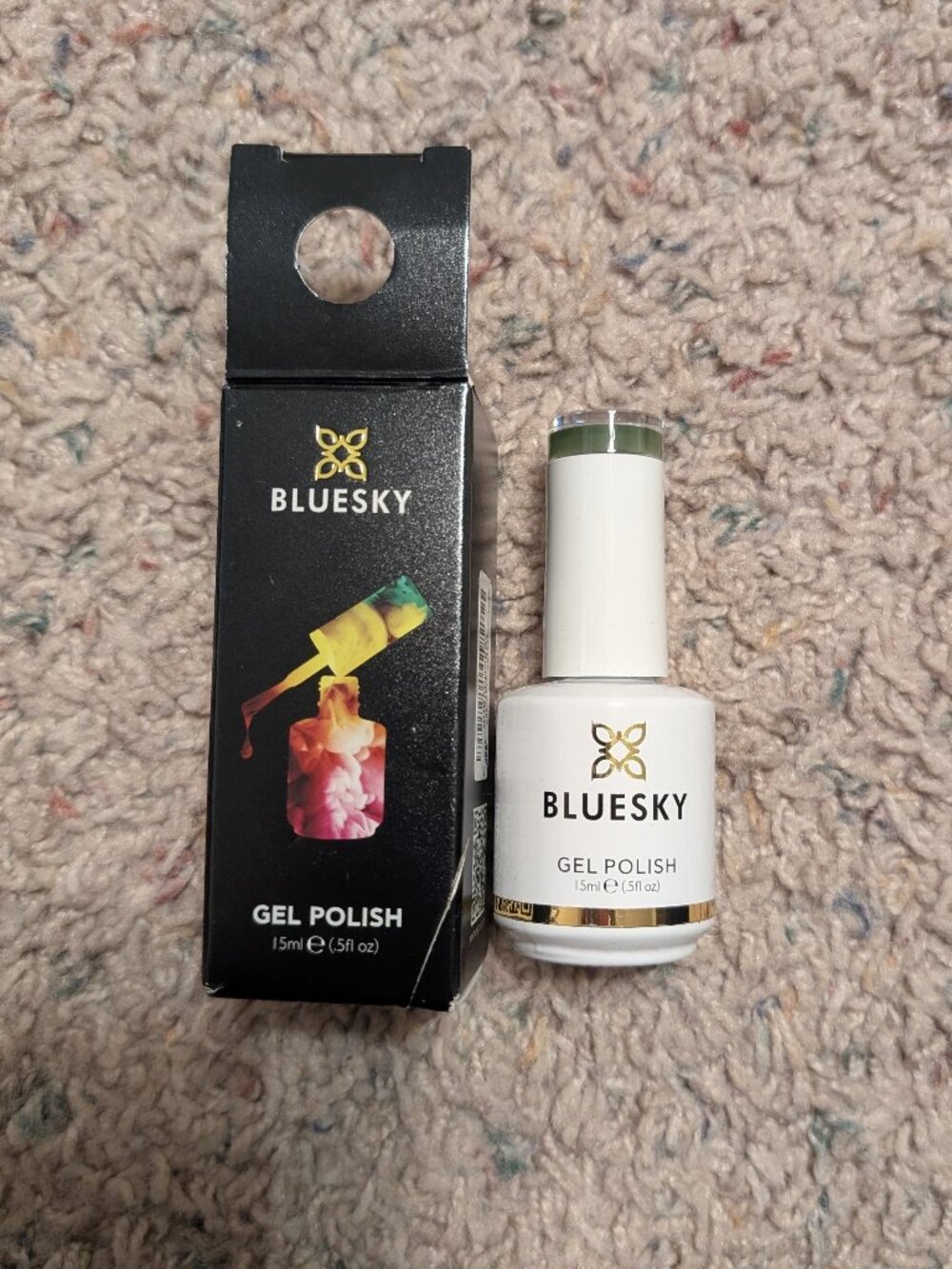 Blue Sky Gel Nail Polish